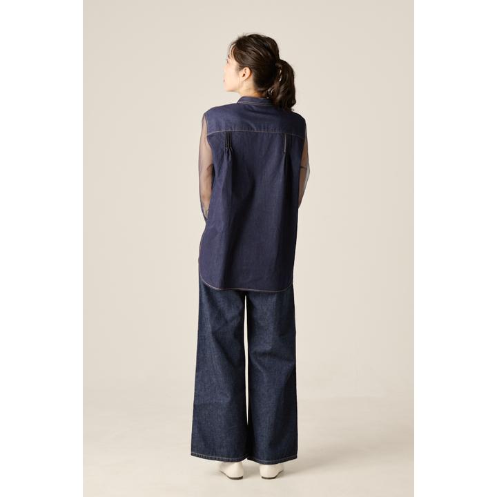 SHEER BAND COLLAR SH