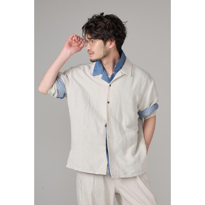 COTTON LINEN SHIRT