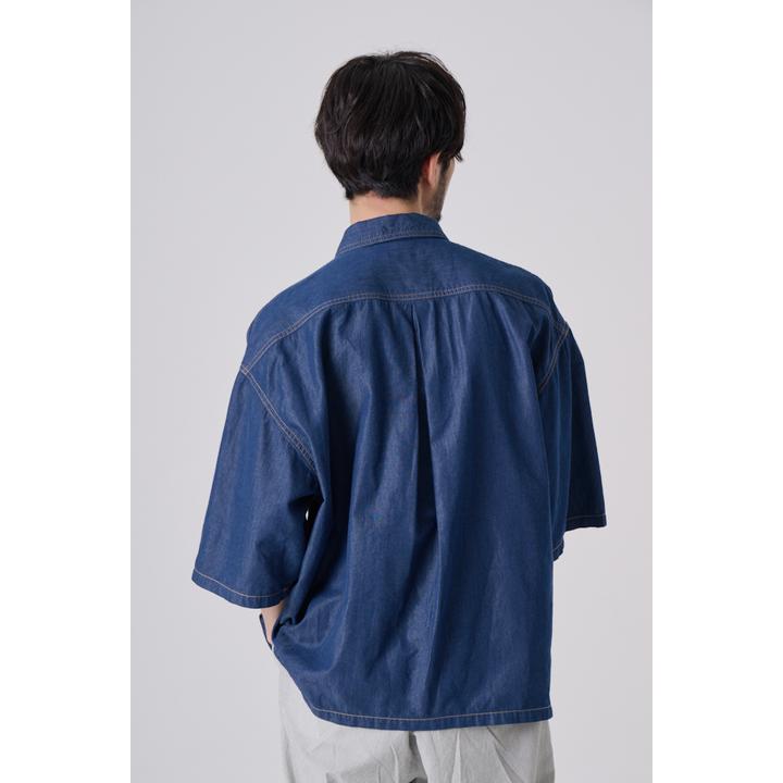 LINEN DENIM SHIRT
