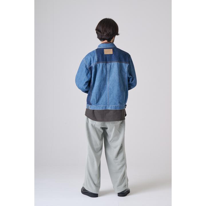 PATCHWORK DENIM TRUCKER