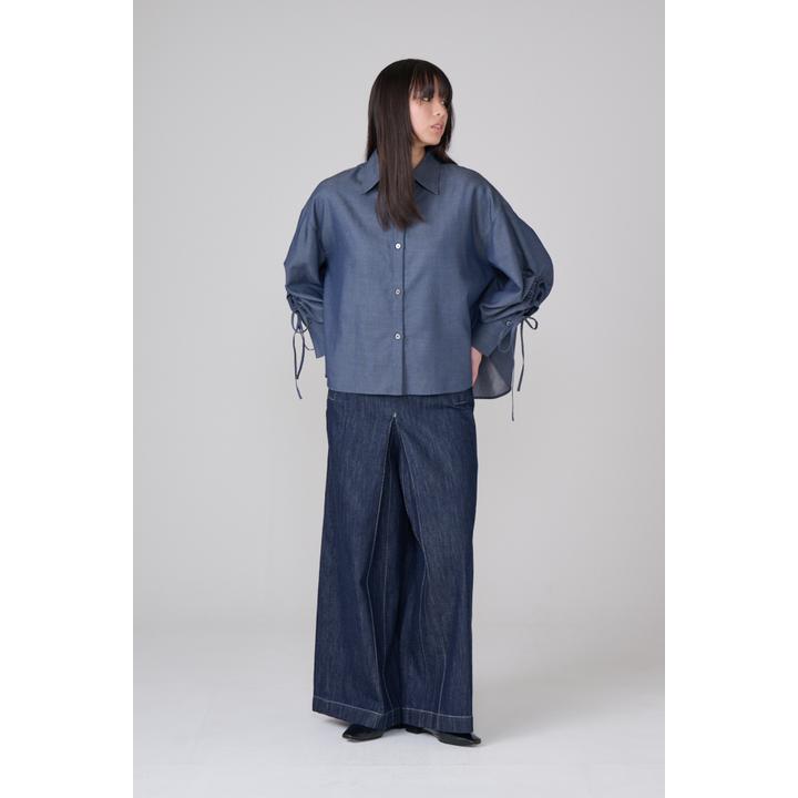 GATHERED SLEEVE SHIRTS