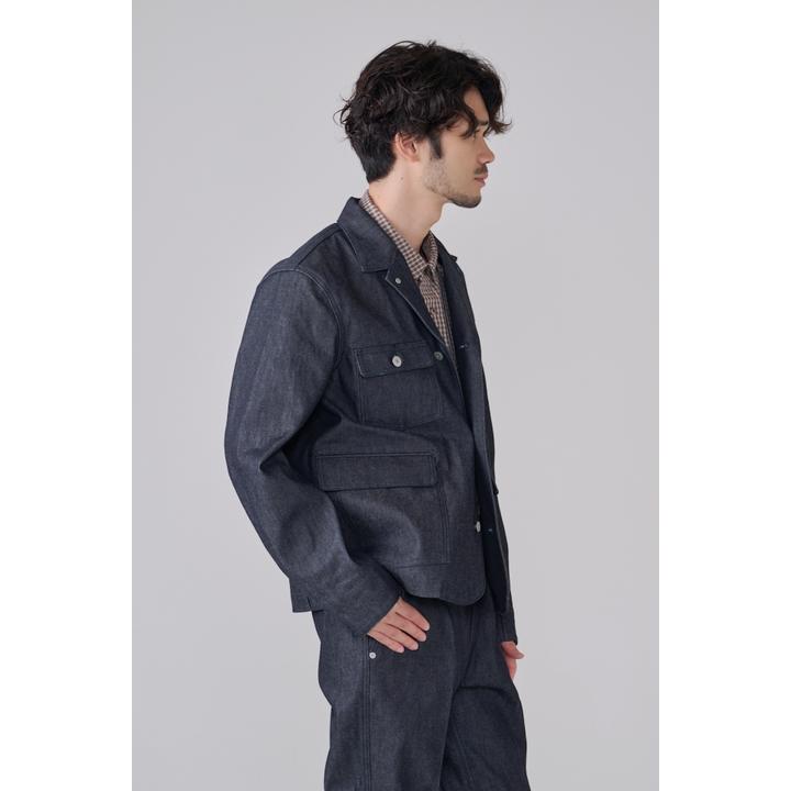 DENIM TAILORED COVERALL