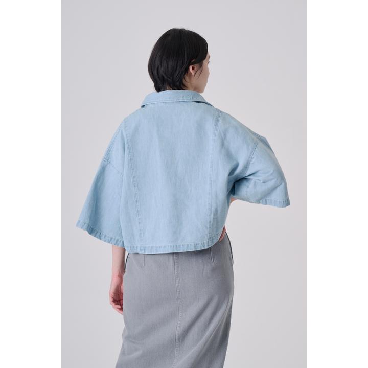 CROPPED SKIPPER DENIM SH