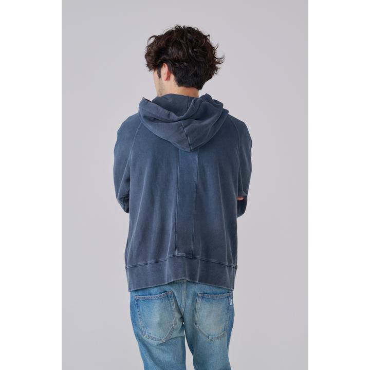 ZIP UP GRUNGE HOODIE