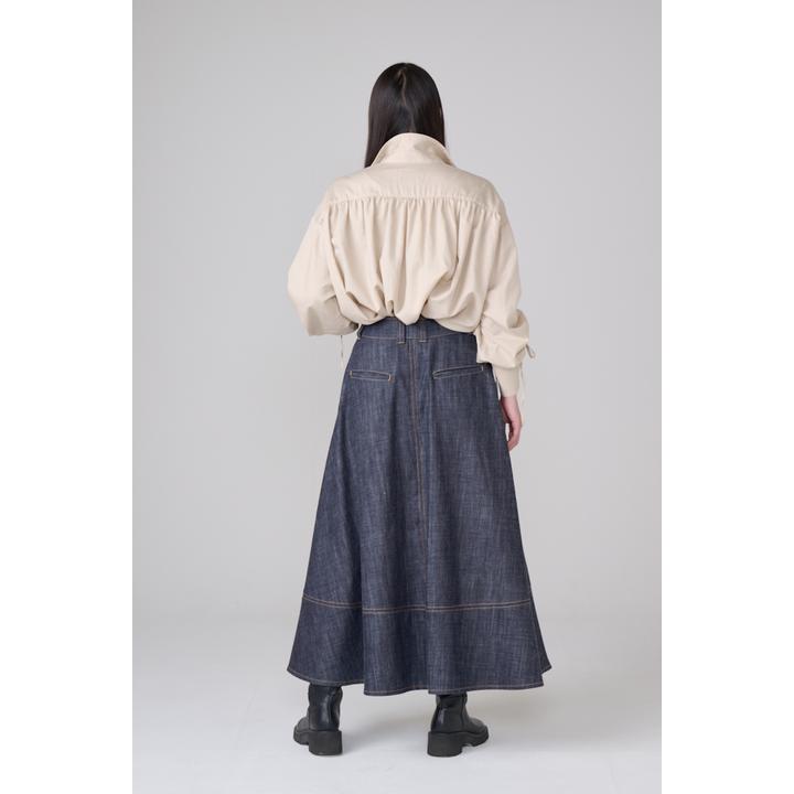 GATHERED SLEEVE SHIRTS