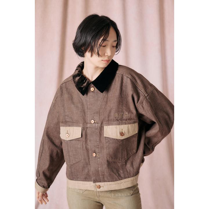 P/W SHORT DENIM JK