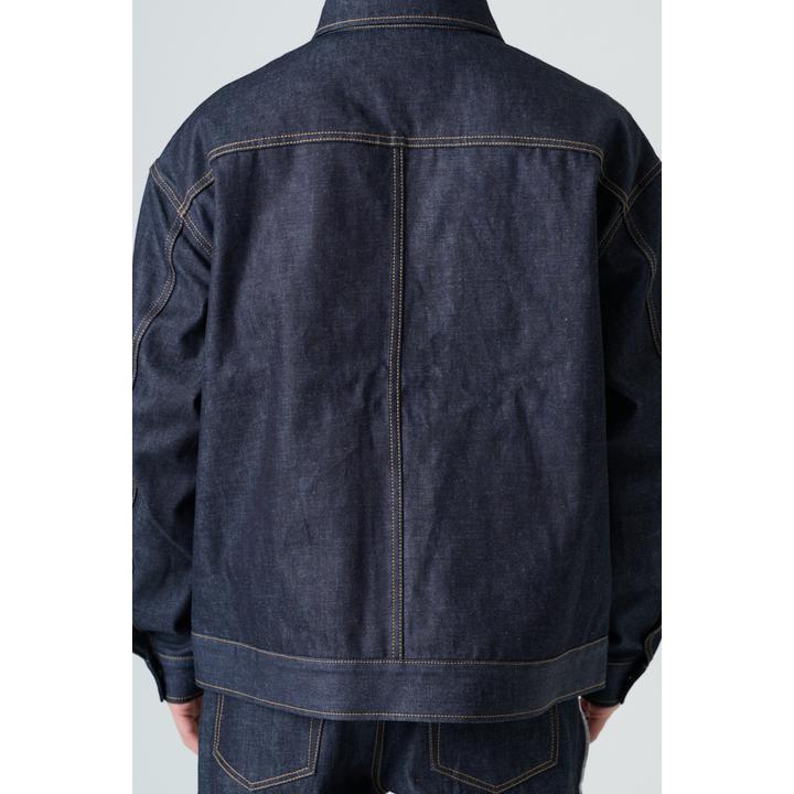 DENIM SHORT COVERALL