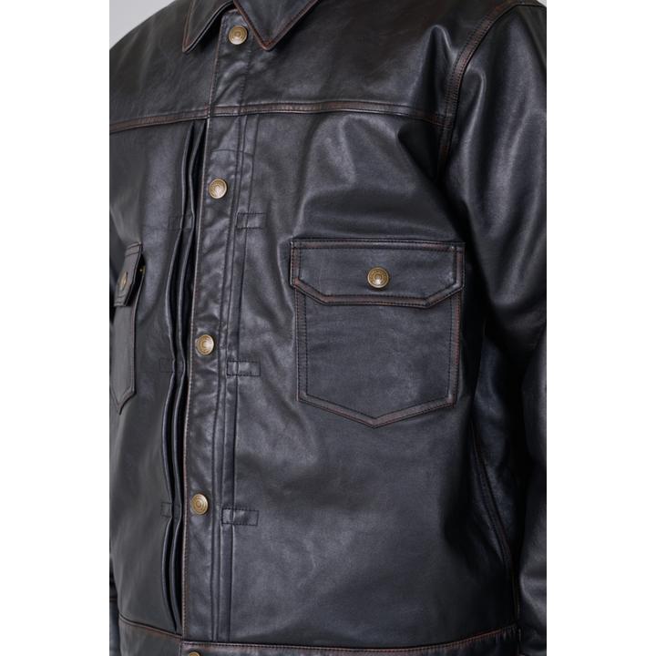 LEATHER DOWN
