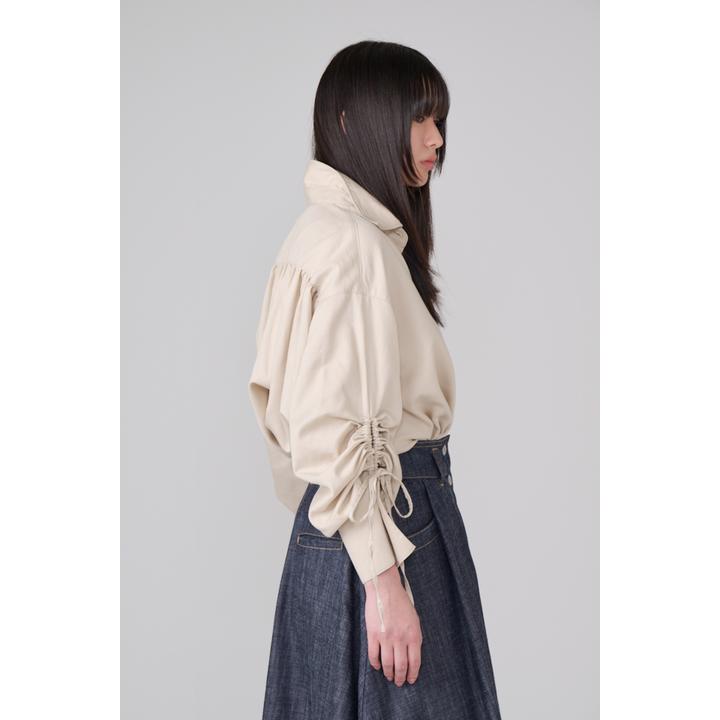 GATHERED SLEEVE SHIRTS