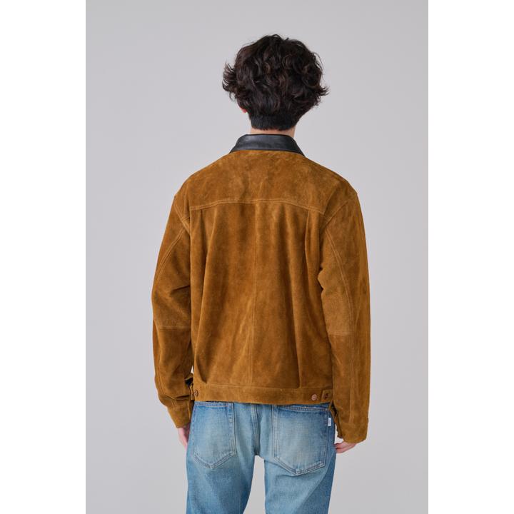 SUEDE×LEATHER JACKET