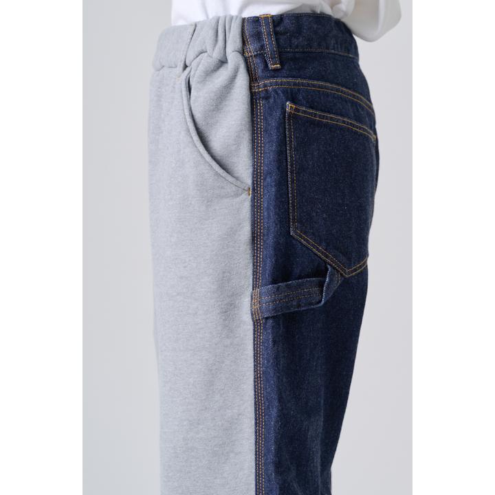  SWEAT DOCKING DENIM TROUSER