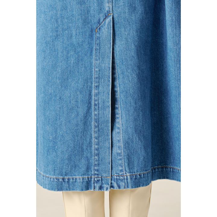 DENIM TRENCH CT