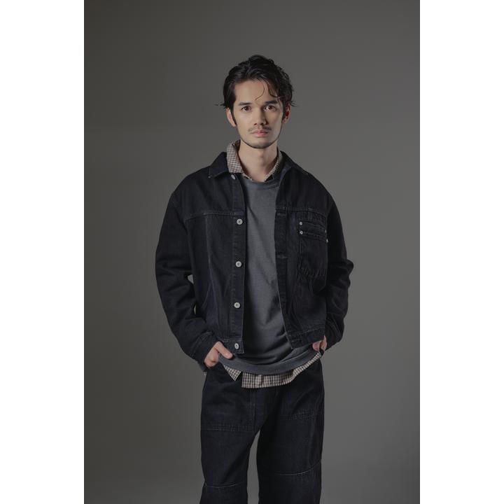 PANEL DENIM JACKET (KUR)