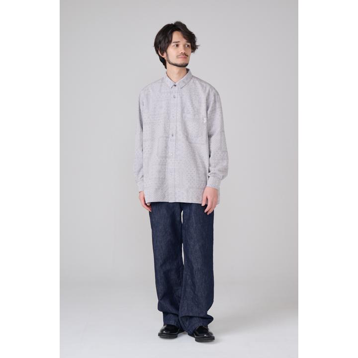 LINEN DENIM TROUSER
