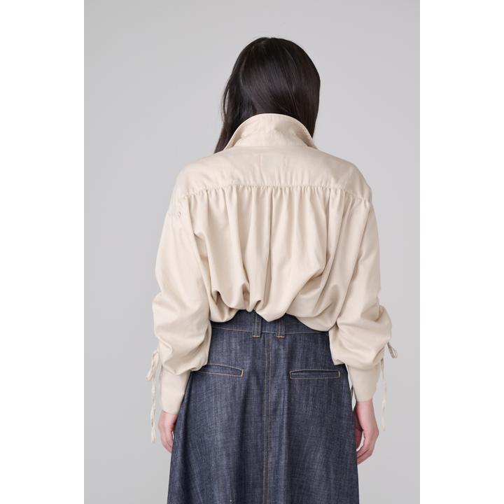 GATHERED SLEEVE SHIRTS