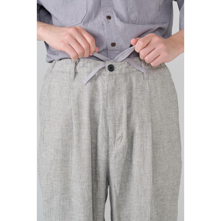 2TUCK CROPPED TROUSER