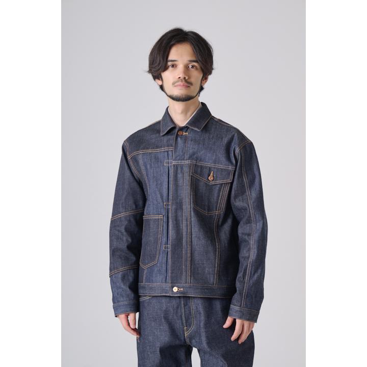 PATCHWORK DENIM TRUCKER