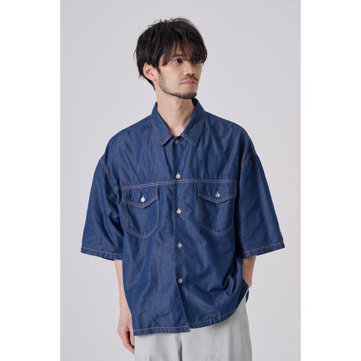 LINEN DENIM SHIRT