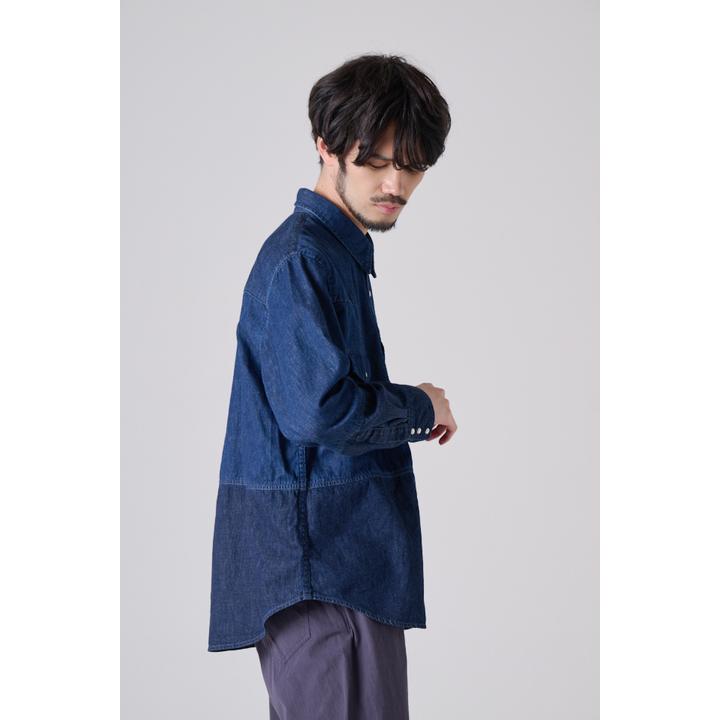 GRADATION DENIM SHIRT