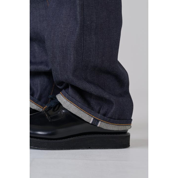 12Anniv THICK Cigarette DENIM PT (TAKAYA PURPLE SELVAGE)