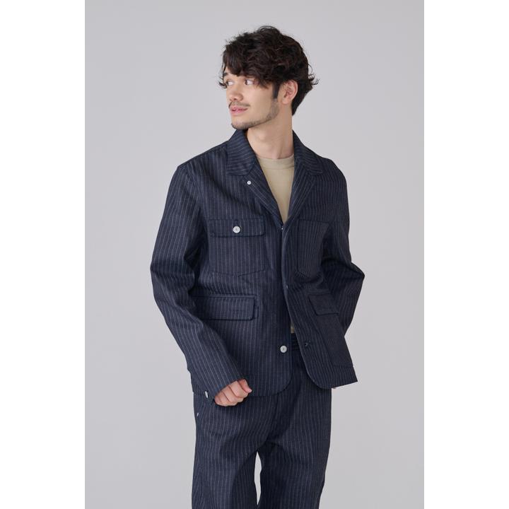 DENIM TAILORED COVERALL