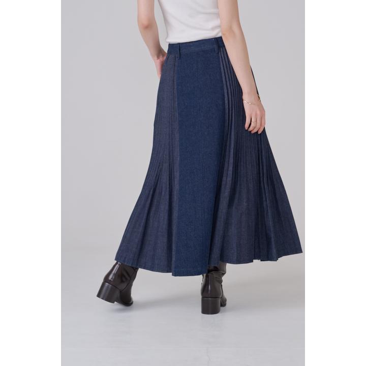 SIDE PLEATS SKIRT