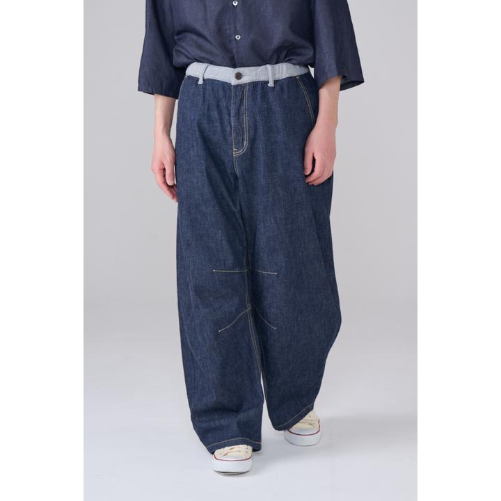 BALLOON DENIM TROUSER