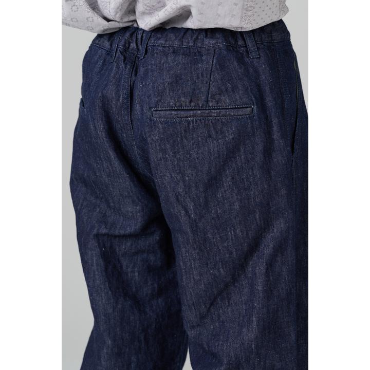 LINEN DENIM TROUSER
