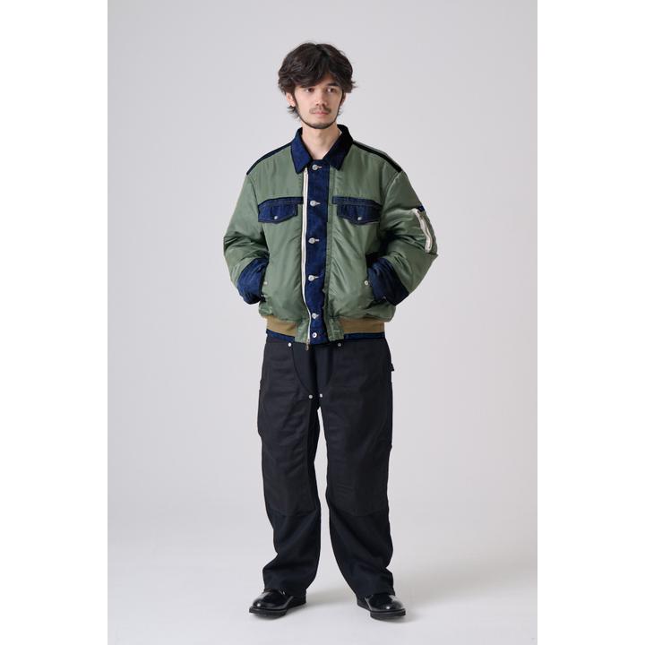 DOUBLE KNEE TWEED TROUSER