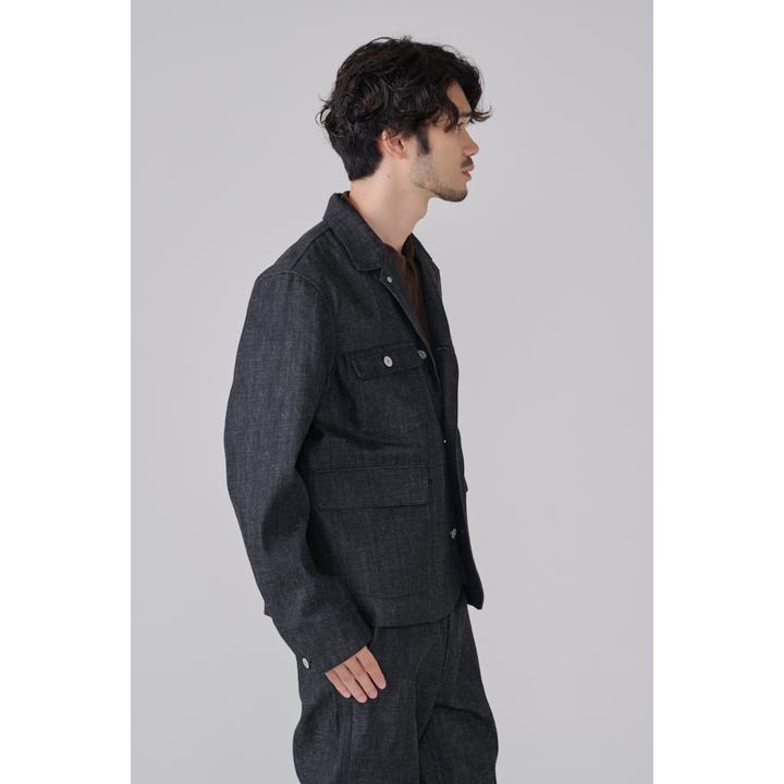 DENIM TAILORED COVERALL