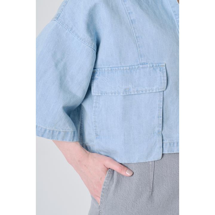 CROPPED SKIPPER DENIM SH