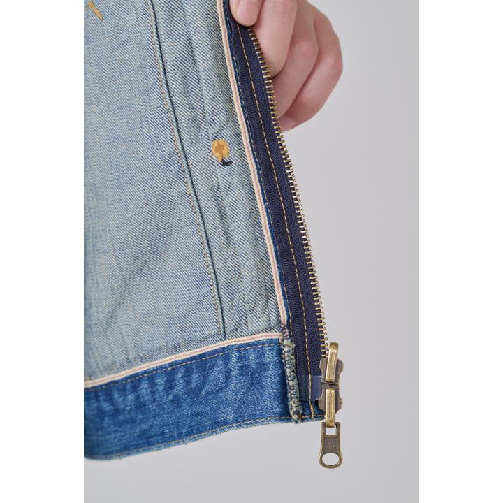 PURPLE SELVAGE DENIM JACKET (TAKAYA)