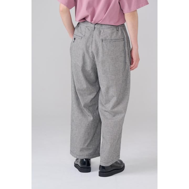 2TUCK CROPPED TROUSER