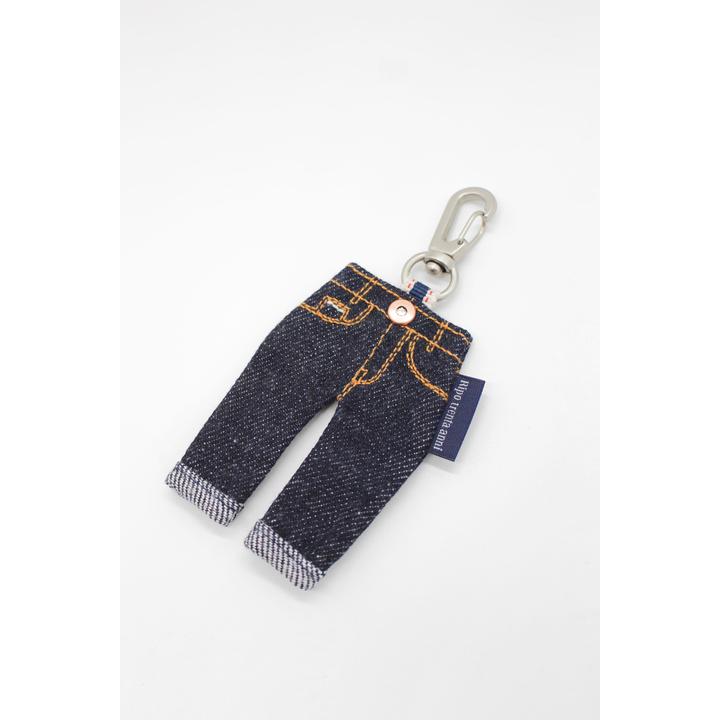 DENIM PT KEY RING