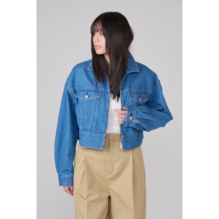 DENIM SHORT ZIP JK