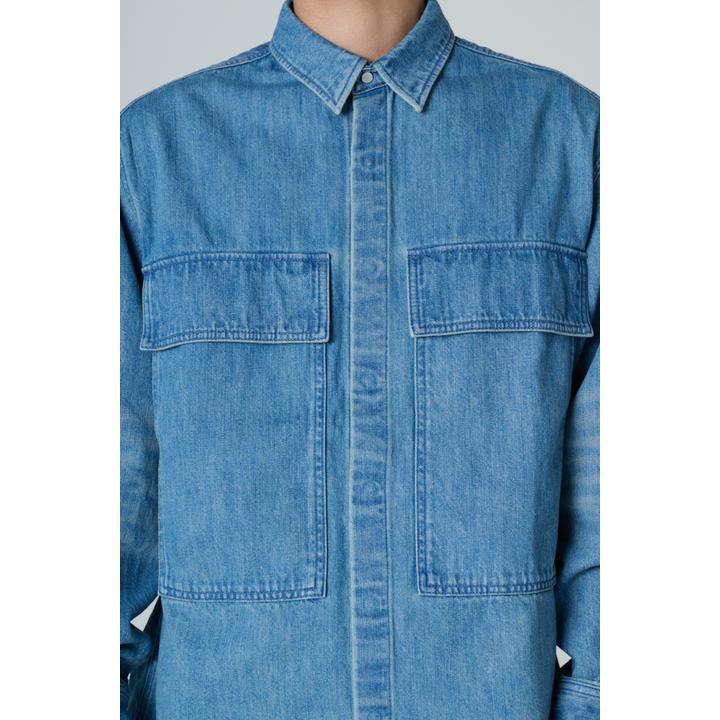 BIG POCKET DENIM SHIRT