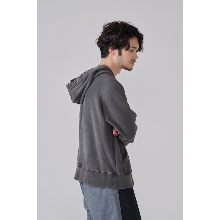 ZIP UP GRUNGE HOODIE
