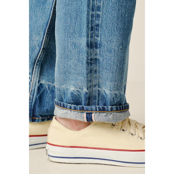 SELVEDGE REMAKE LOOSE STRAIGHT DENIM＜Cigarette＞