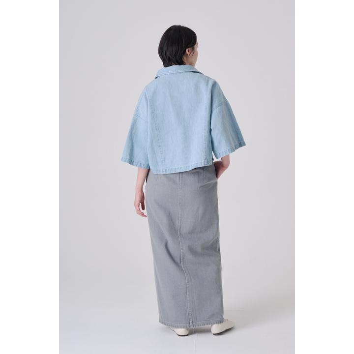 CROPPED SKIPPER DENIM SH