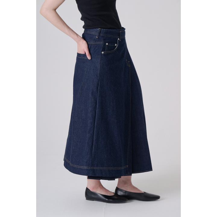ASYMMETRY DENIM SK
