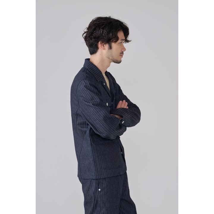 DENIM TAILORED COVERALL