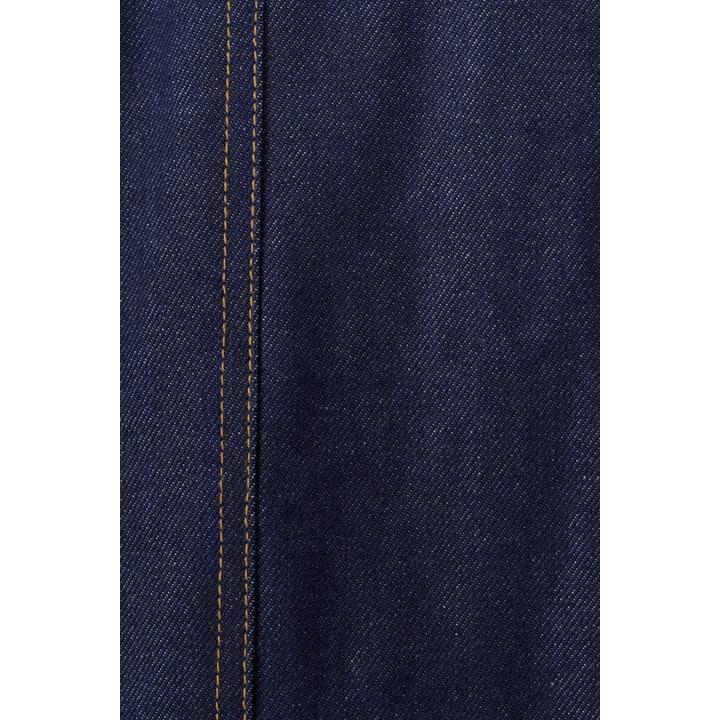 SHERPA-LINED DENIM HOODIE JACKET