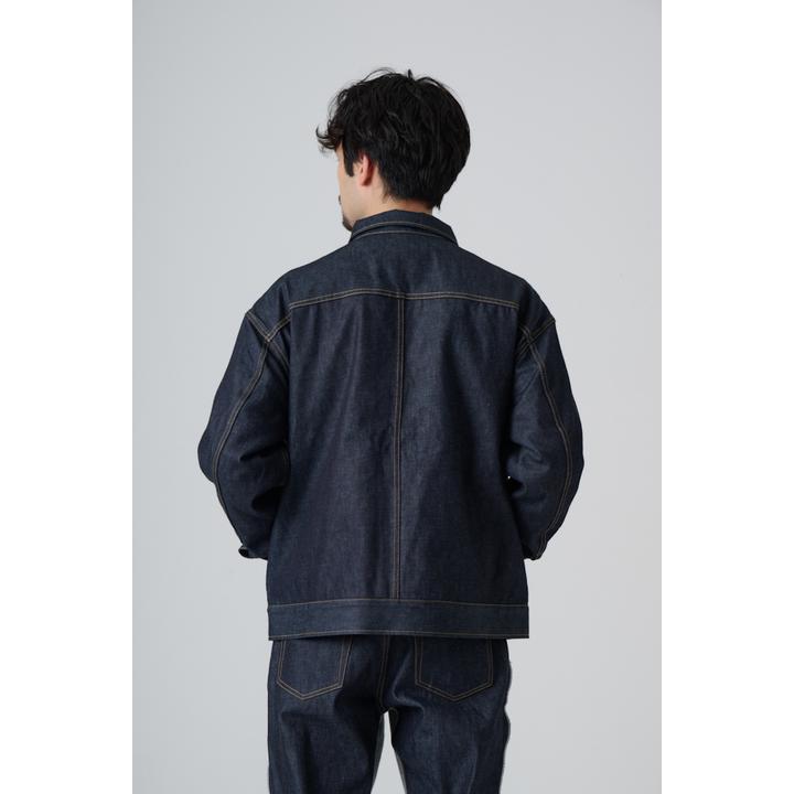 DENIM SHORT COVERALL