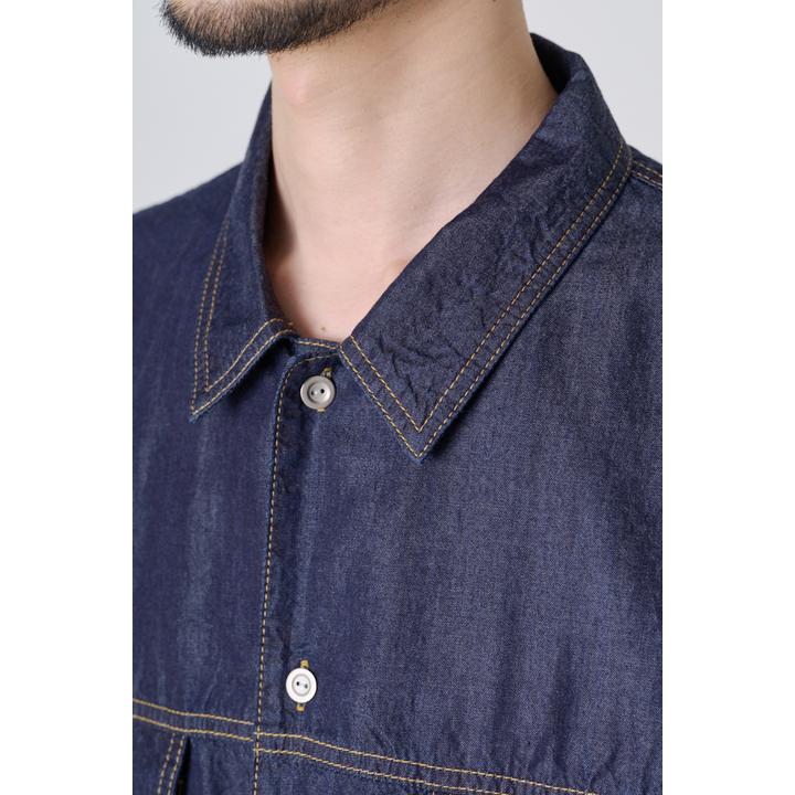 LINEN DENIM SHIRT