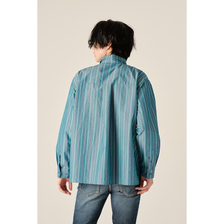 DRAPE STRIPE SHIRT