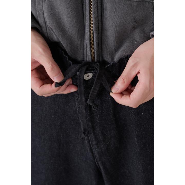 SWEAT DOCKING DENIM TROUSER