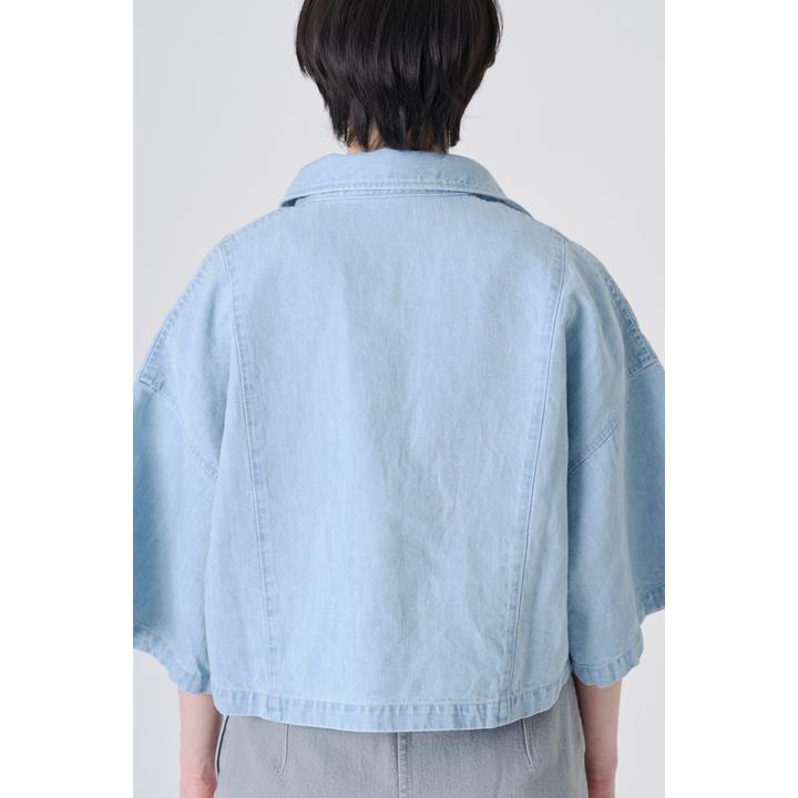 CROPPED SKIPPER DENIM SH