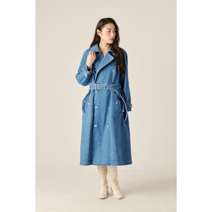 DENIM TRENCH CT