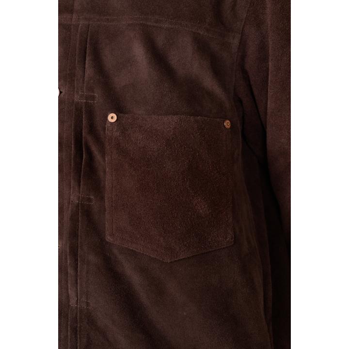 SUEDE×LEATHER JACKET