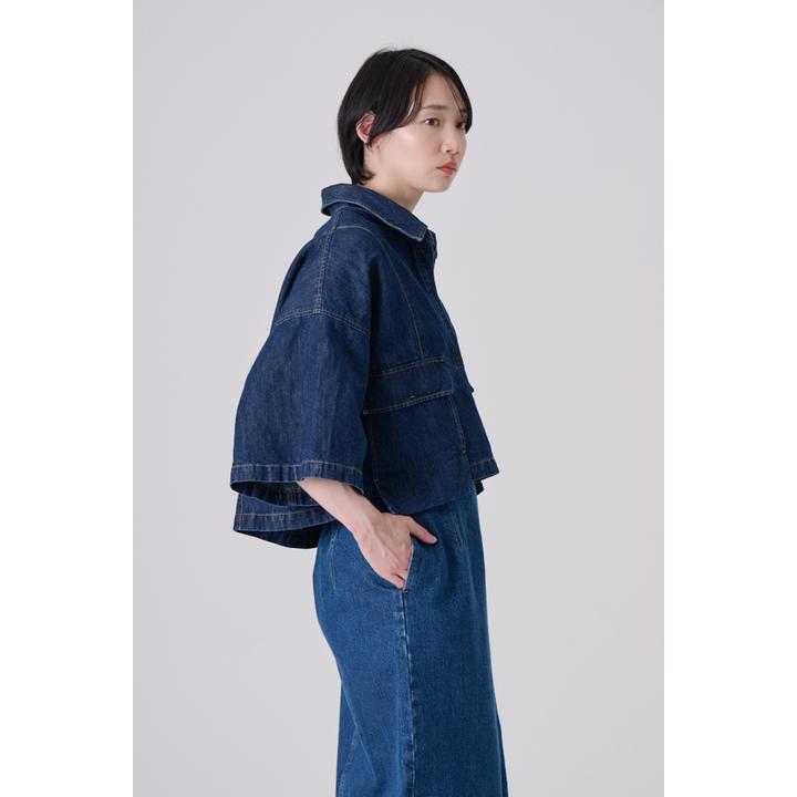 CROPPED SKIPPER DENIM SH